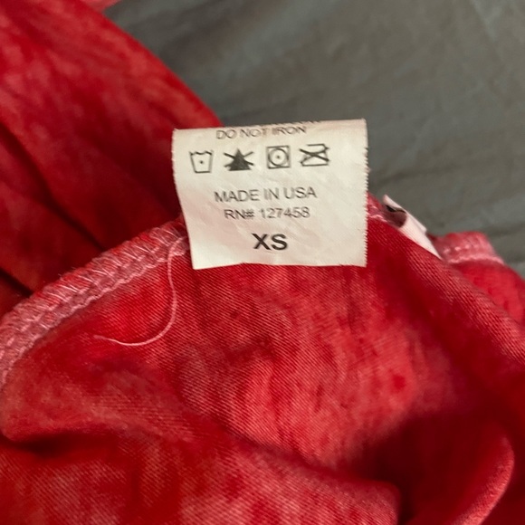 Affliction Burnout T-shirt Red - Picture 4 of 4